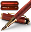 Ellington Pens Elegant Wood Fountain Pen Set – Includes Wooden Pen Box by EllingtonPens