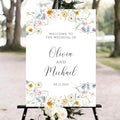 Personalized Wedding Welcome Sign, Welcome To Our Wedding Sign, 18 inches x 12 by Unknown