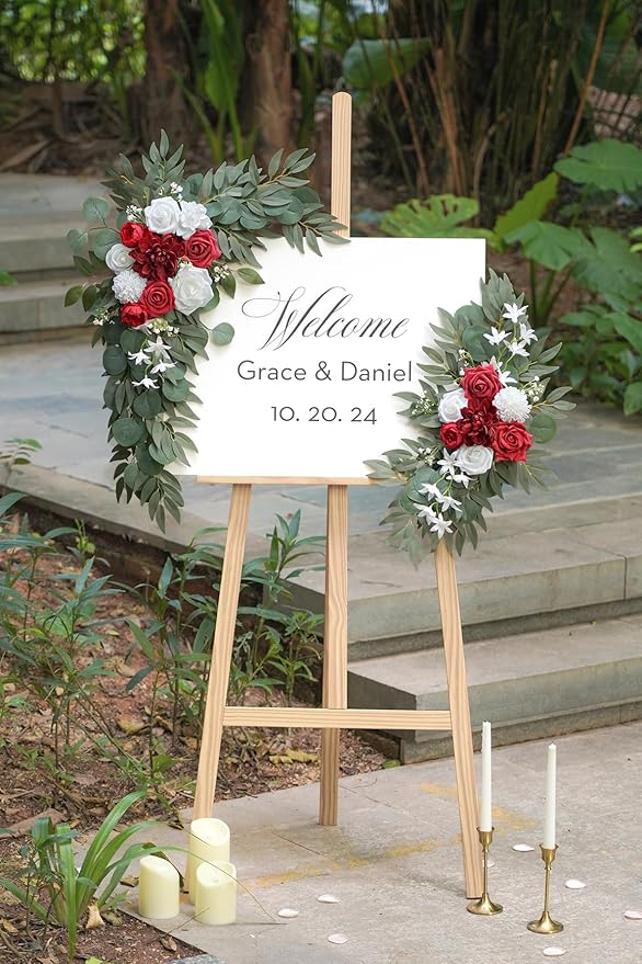 Artificial Flower Swag Set of 2 - Image 3