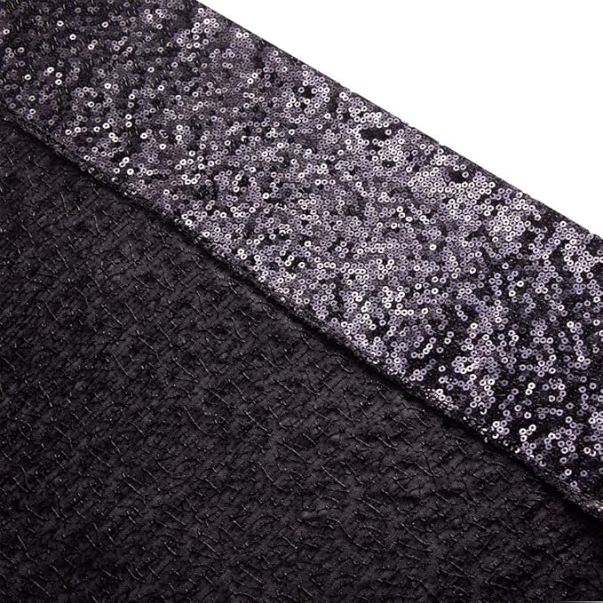 SquarePie Sequin Backdrop Curtain Non-Transparent Background Sparkly - Image 5