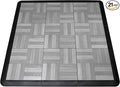 Big Floors SnapFloors 3X3RESGRAYOAKFLOOR Interlocking Lightweight Plastic by BigFloors