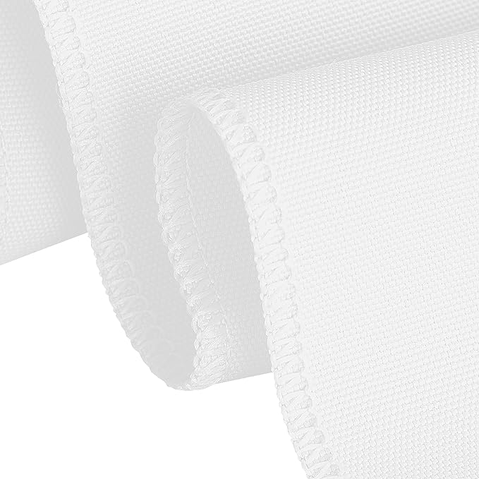 LTC LINENS 10 Pack 108 Inch Round Tablecloths White - Image 4