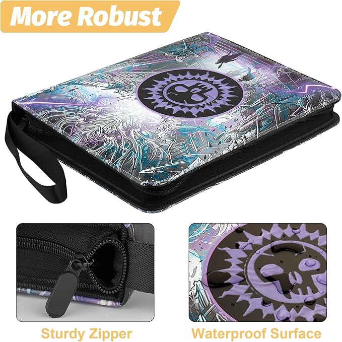 Card Binder for MTG Cards, Premium 9 Pocket Card Binder for Trading Cards - Image 2