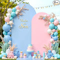 7.2FT 6FT Arch Backdrop Cover for Wedding, Birthday Party Decor, Chiara by Besutolife