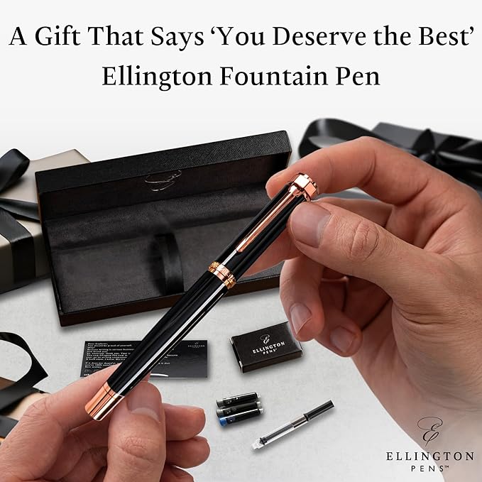 Ellington Pens Luxury Fountain Pen Set- Fountain Pens - Image 3