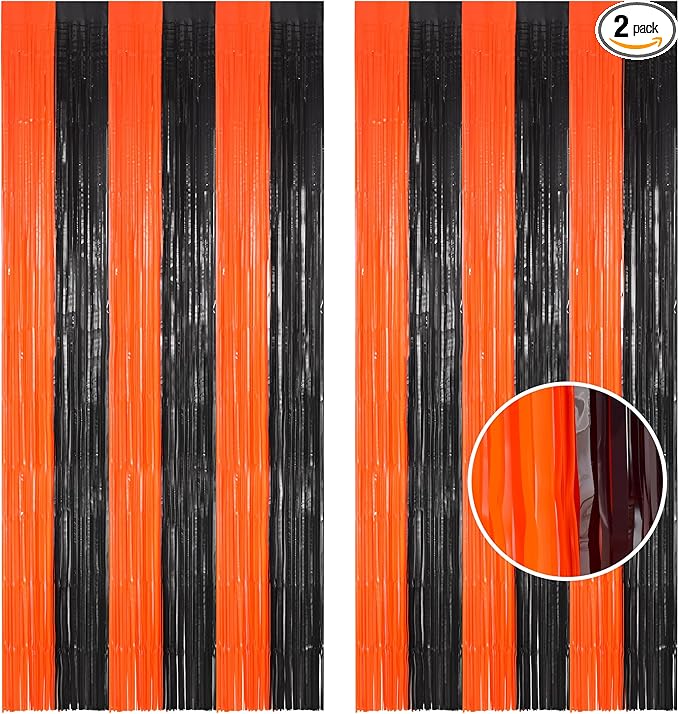 BRAVESHINE Tinsel Photo Backdrop Curtains by BRAVESHINE