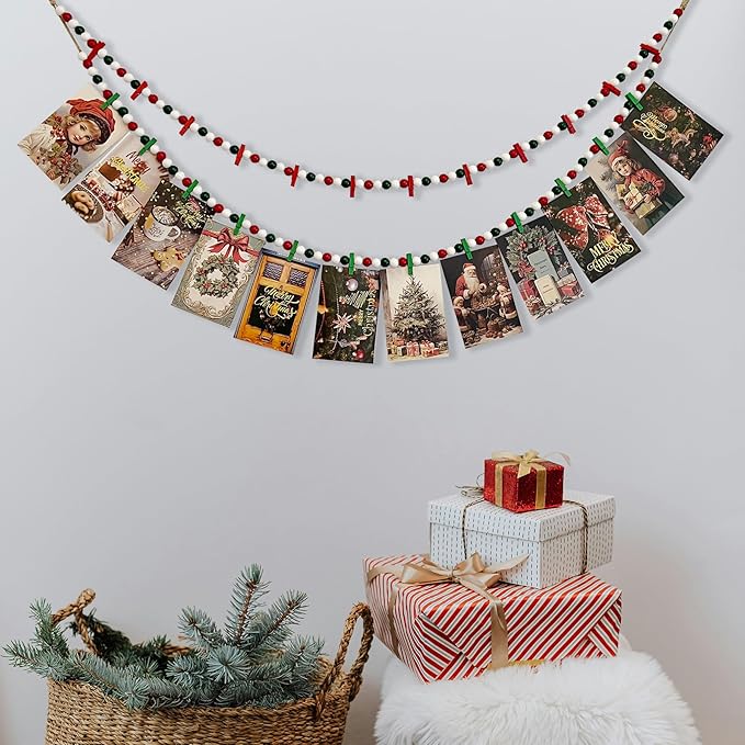 2PCS Christmas Hanging Photo Display - Image 4