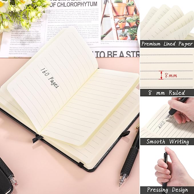 Aodaer 50 Sets Pocket Notebook Journal - Image 4