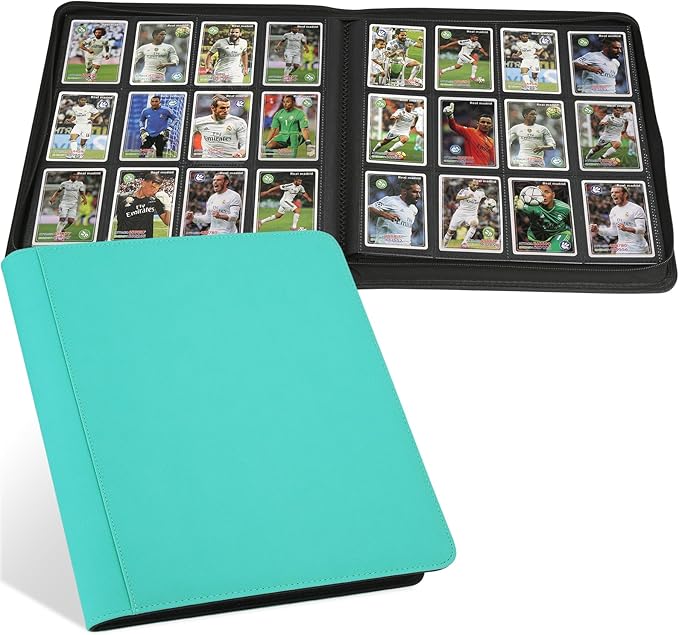 Trading Card Binder 12 Pocket, 720 Pockets Card Binders, Card Collection Binder by GERMUN