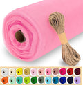 Pink Tulle Fabric Roll by Luceinvita