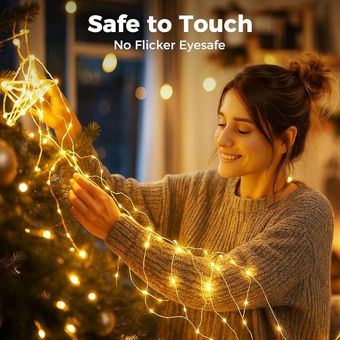 24 Pack Fairy Lights with Timer Battery Operated, 3 Modes 7ft Mini Waterproof - Image 9