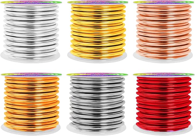 Mandala Crafts 8 Gauge Anodized Aluminum Craft Wire by MandalaCrafts