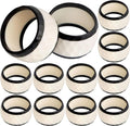 Epoxy Resin Napkin Rings Set of 12 by CLEENTABLE