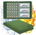 Coin Collection Book Holder for Collectors, 300 Pockets Fireproof Coins by JUNDUN