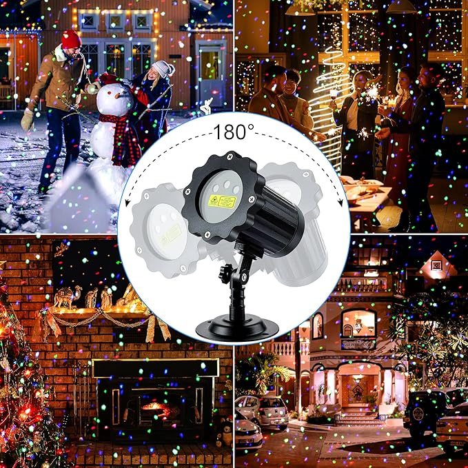 Christmas Projector Lights Outdoor, Garden Light Projector - Image 3