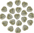 PATIKIL 20 Pcs Natural Heart Shaped Crystal Stone, 0.6 Inch Mini Polished Love by PATIKIL