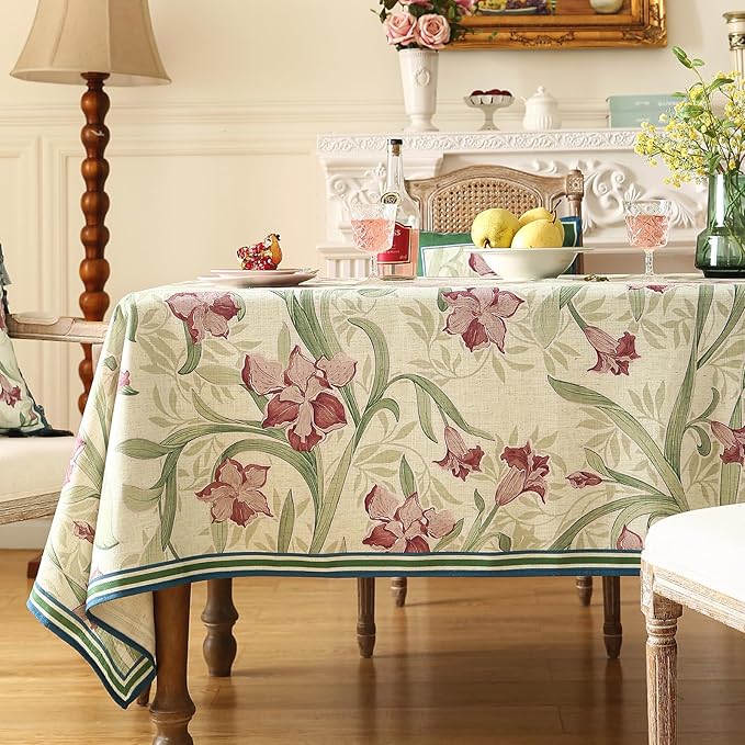 patdrea Designer French Green Tablecloth - Image 2