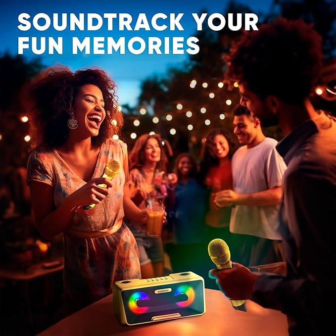 MASINGO Karaoke Machine for Adults and Kids - Image 2