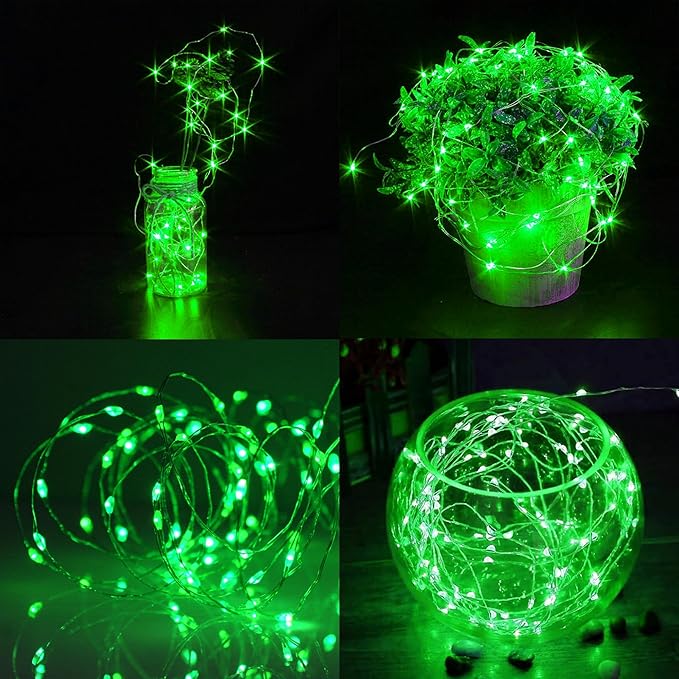 WATERGLIDE 12 Pack Fairy Lights Battery Operated, 7 ft 20 LED Mini String Lights - Image 4