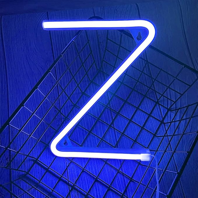 ENUOLI Blue Neon Letter Sign - Image 2