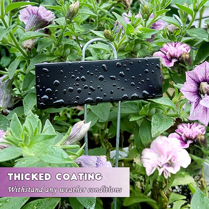 FORUP Metal Plant Labels, 30 Pack Garden Label Markers, Weatherproof Garden - Image 4