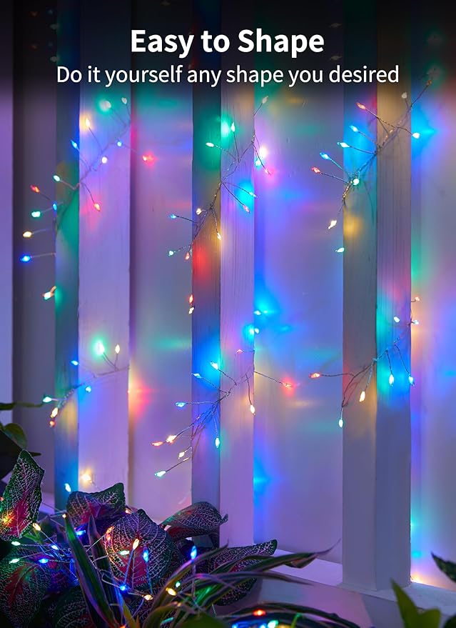 Outdoor Fairy Lights Battery Operated, Twinkle String Lights - Image 3