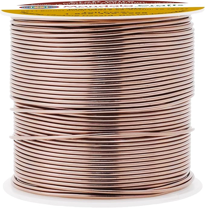 Mandala Crafts 18 Gauge Anodized Aluminum Craft Wire by MandalaCrafts