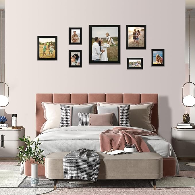 5x7 Picture Frame Set of 4, 5 x 7 Photo Frames - Image 6
