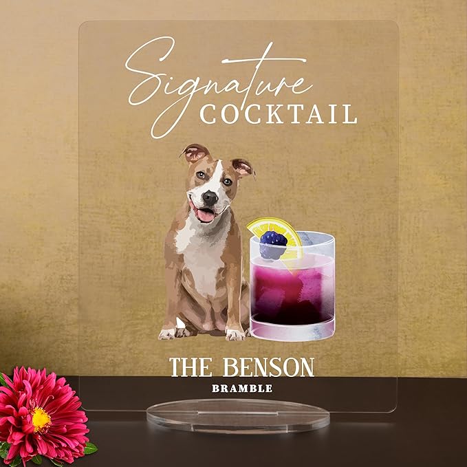 Pet Signature Drink Wedding Signs - Image 2
