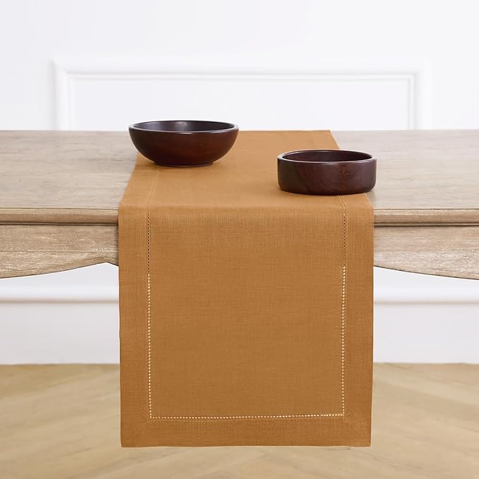 Solino Home Linen Table Runner 36 Inches by SolinoHome