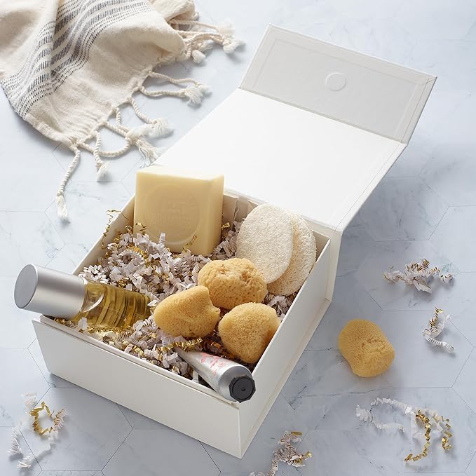 CECOBOX - Gift Boxes with Lids for Presents 6"x6"x2.75" - Matte, Collapsible - Image 5