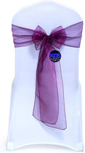 MDS Pack of 150 PCS Organza Chair Sashes Wider Dining Chair Bows Ribbon Tie Back by MDS