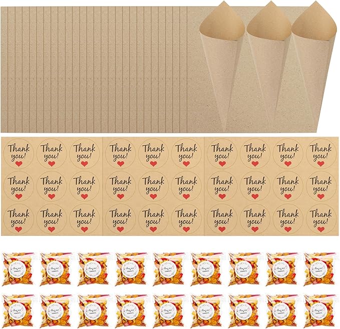 PATIKIL Dried Flower Confetti Cones - Image 8
