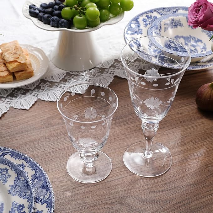 Premium Delight Wine Glasses Set of 4, 14.2 oz – Hand-Blown - Image 7