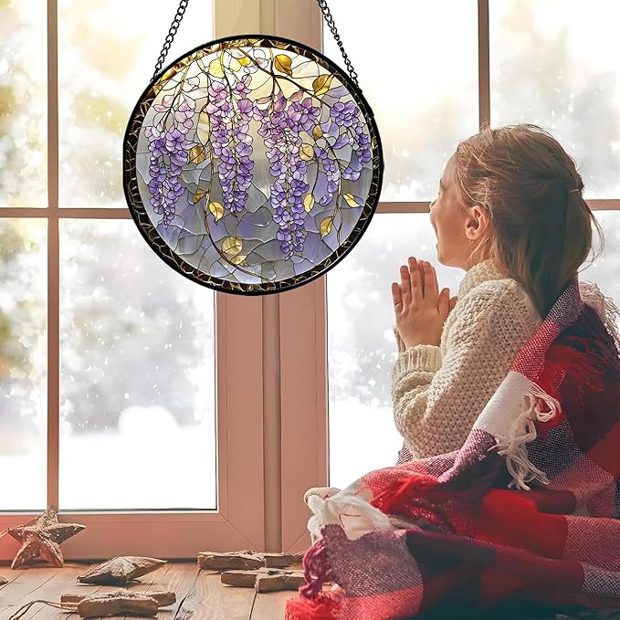 Stained Glass Window Hanging - Image 2