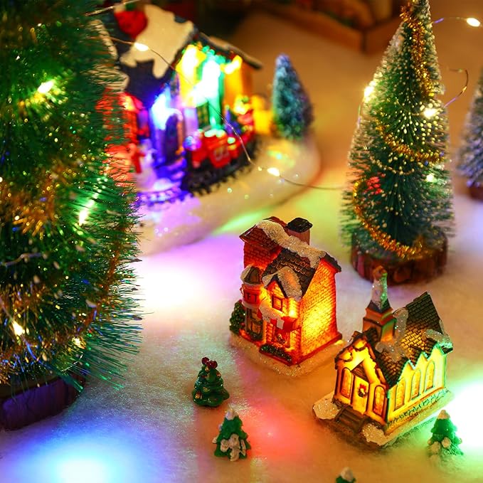 Jetec LED Christmas Fake Snow Blanket - Image 4