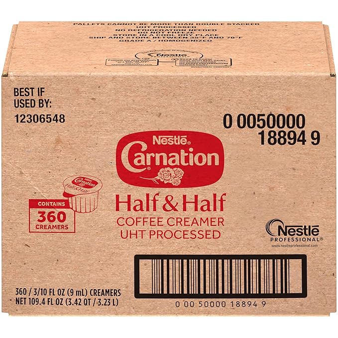 Nestle Carnation Coffee Creamer Half and Half, Made - Image 6