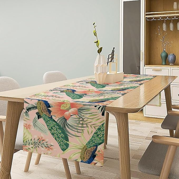 Peacock Table Runner - Image 2