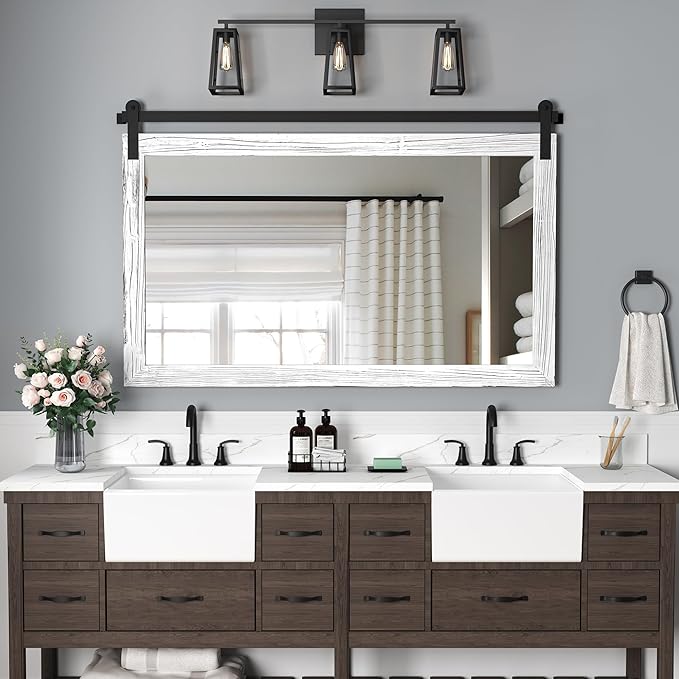 COGOOD Farmhouse Bathroom Mirror by COGOOD