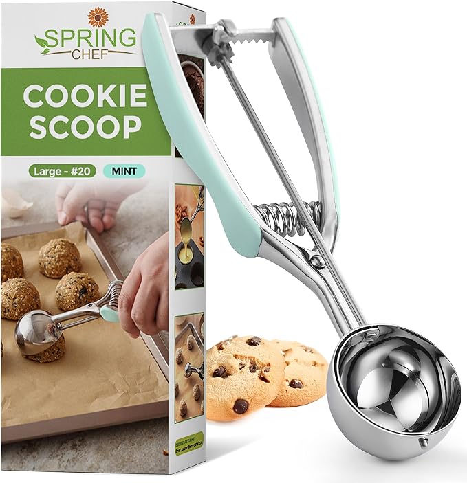 Spring Chef Large #20 Stainless Steel Cookie Scoop by SpringChef