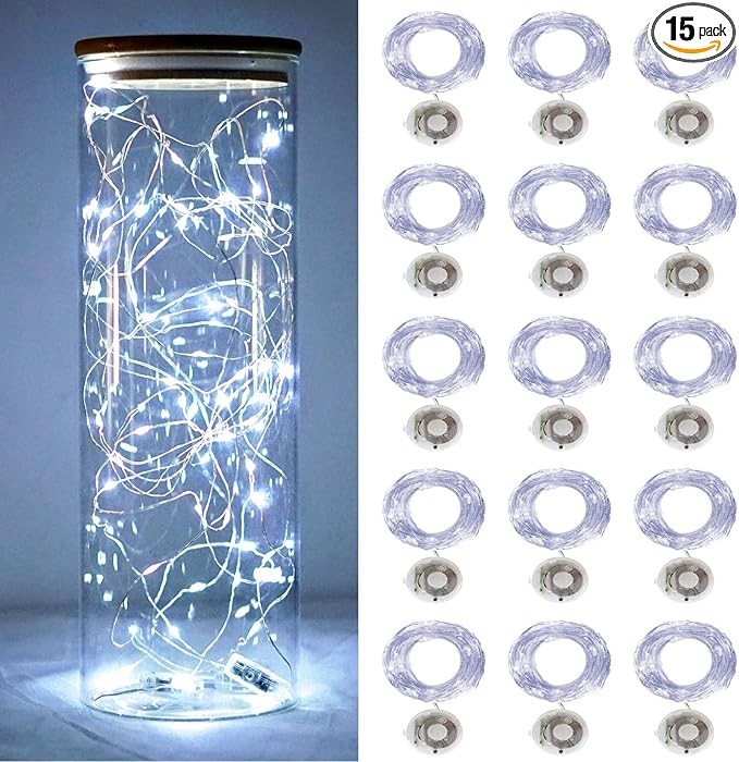 Twinkle Fairy Lights Battery Powered 3 Modes by SmilingTown