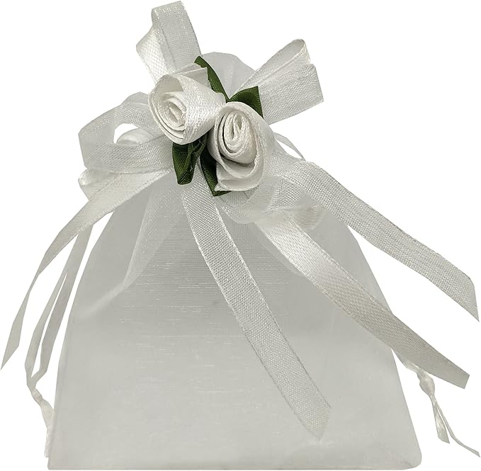 Ankirol 50pcs Sheer Organza Favor Bags by Ankirol