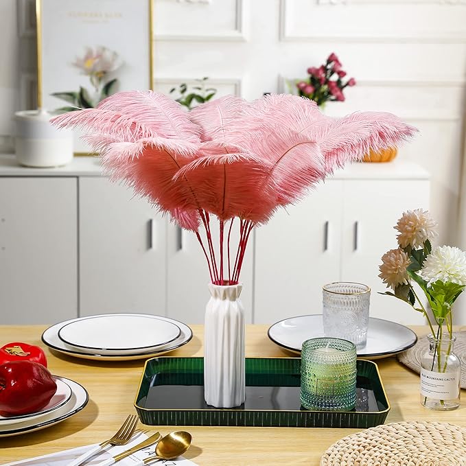 Holmgren Pink Craft Ostrich Feathers - Image 6