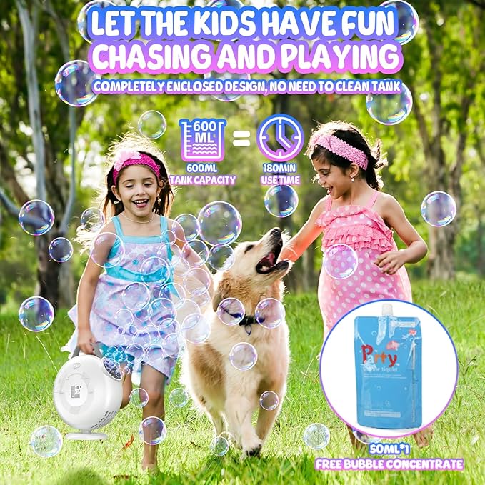 Bubble Machine, Automatic Bubble Blower - Image 3
