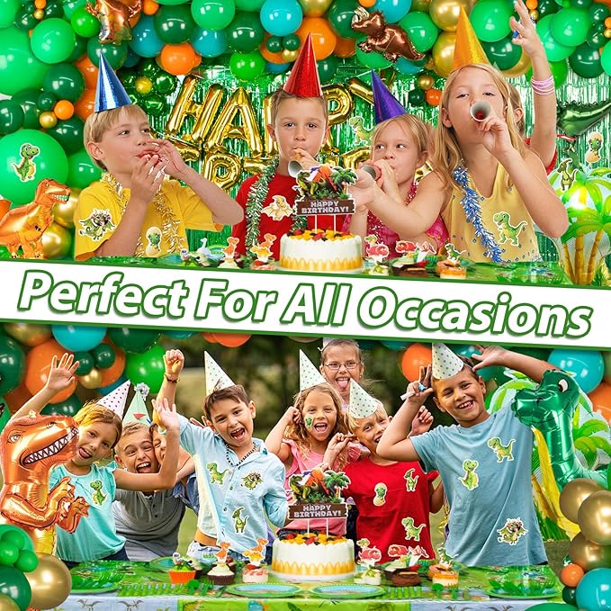 Dinosaur Party Decorations, Dinosaur Birthday Party Supplies - Image 7