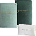 Vow Books His and Hers Wedding Vow Books Bride and Groom Vow Books Wedding by WeddingGiftsWedding