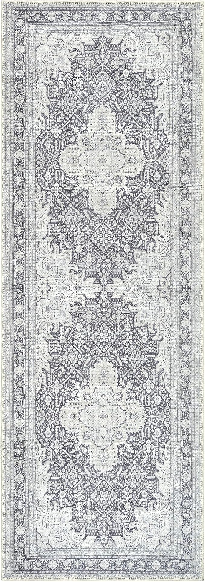Bloom Rugs Washable Non-Slip 7 ft Runner - Image 3