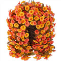 Artificial Fall Fake Hanging Flowers Plants Basket by HyeFloraartificialflowers