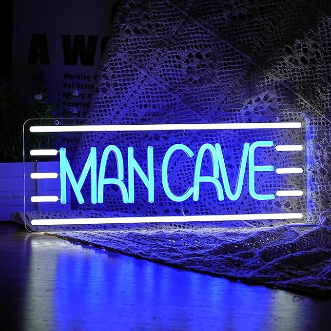Man Cave Neon Sign, Neon Sign For Wall Decor, Art Led Light for Resturant - Image 3