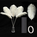 Holmgren Beige Ostrich Feathers Bulk by Holmgren